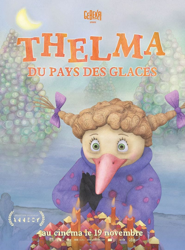 CINÉ-CRÉATIF - Thelma au pays des glaces : à partir de 3 ans