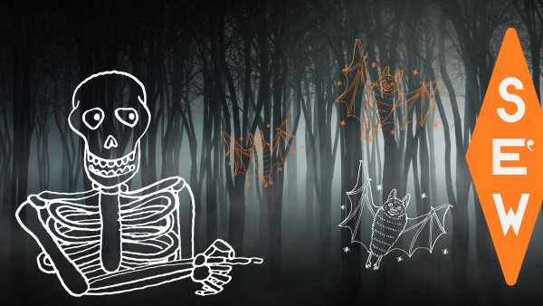 HALLOWEEN AVEC L’OEIL DANS LE RÉTRO ET LA SALAMANDRE IMMERSIVE INTERACTIVE