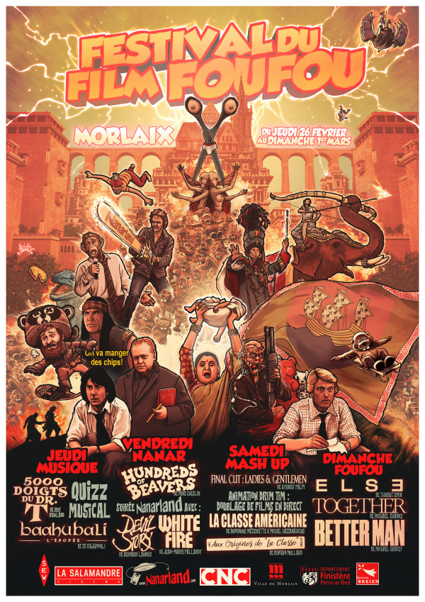 FESTIVAL DU FILM FOUFOU : DU 26 FÉVRIER AU 1ER MARS 2026