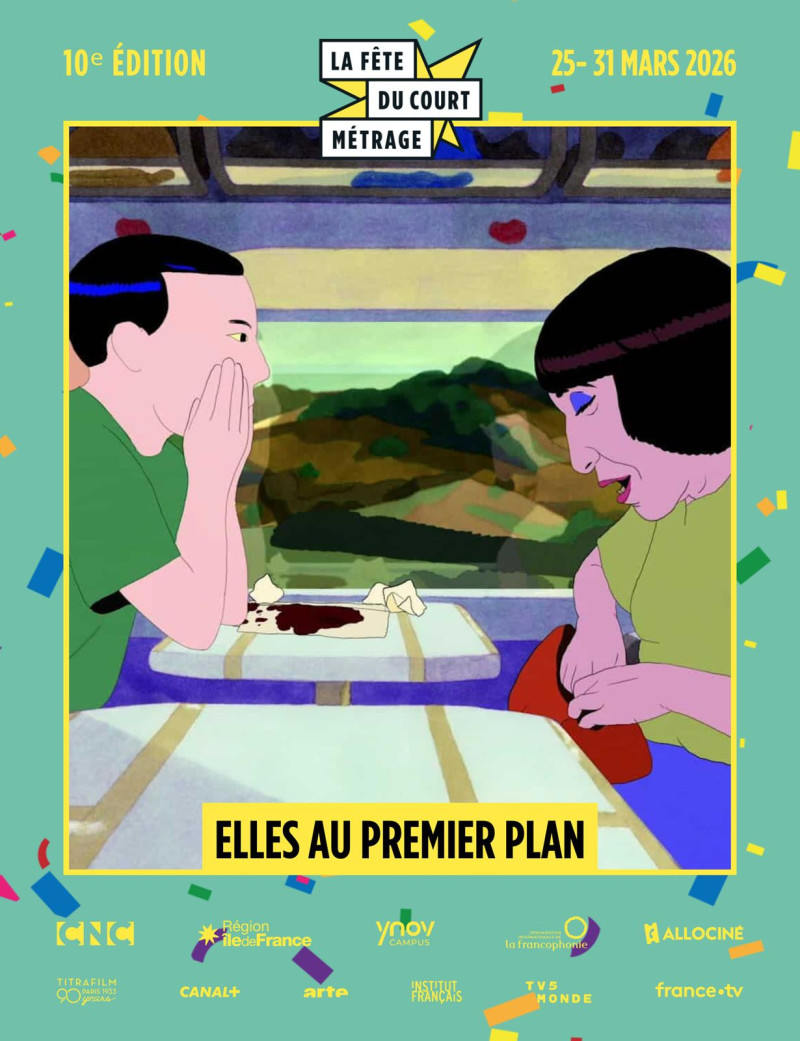 Affiche du film La Fête du court métrage : elles au premier plan