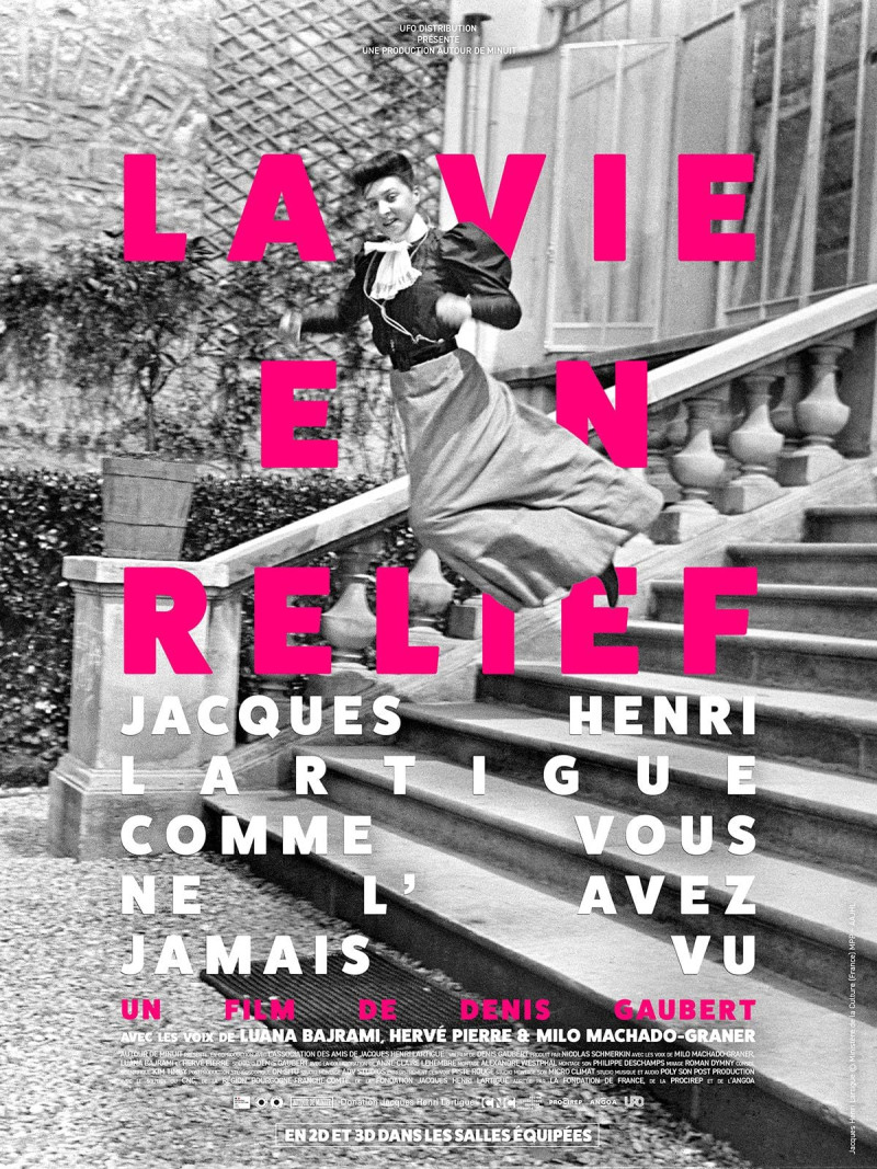 Affiche La Vie en relief - Jacques Henri Lartigue