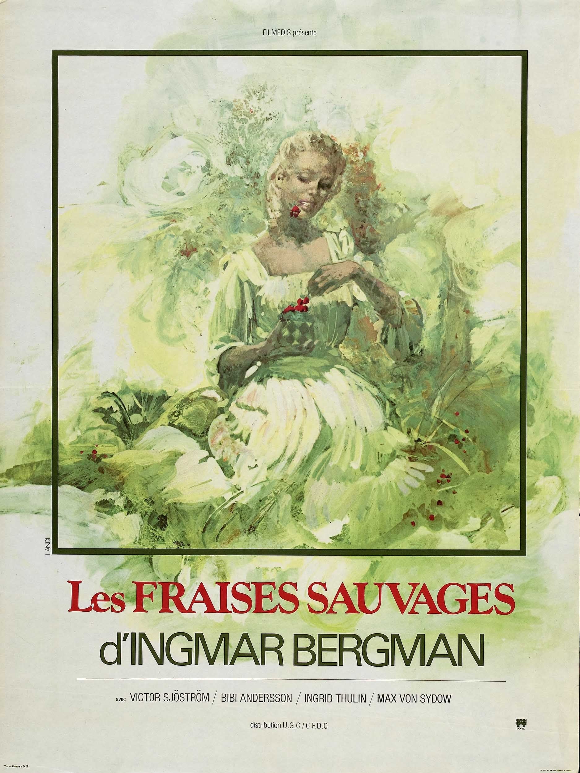Affiche Les Fraises sauvages