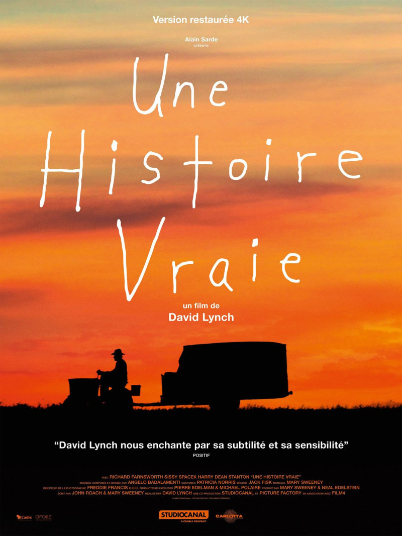 Affiche Une histoire vraie