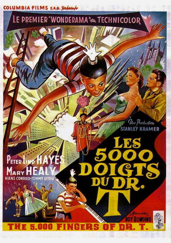 Les 5000 doigts du Dr T. : Dans le cadre du Festival du Film FouFou