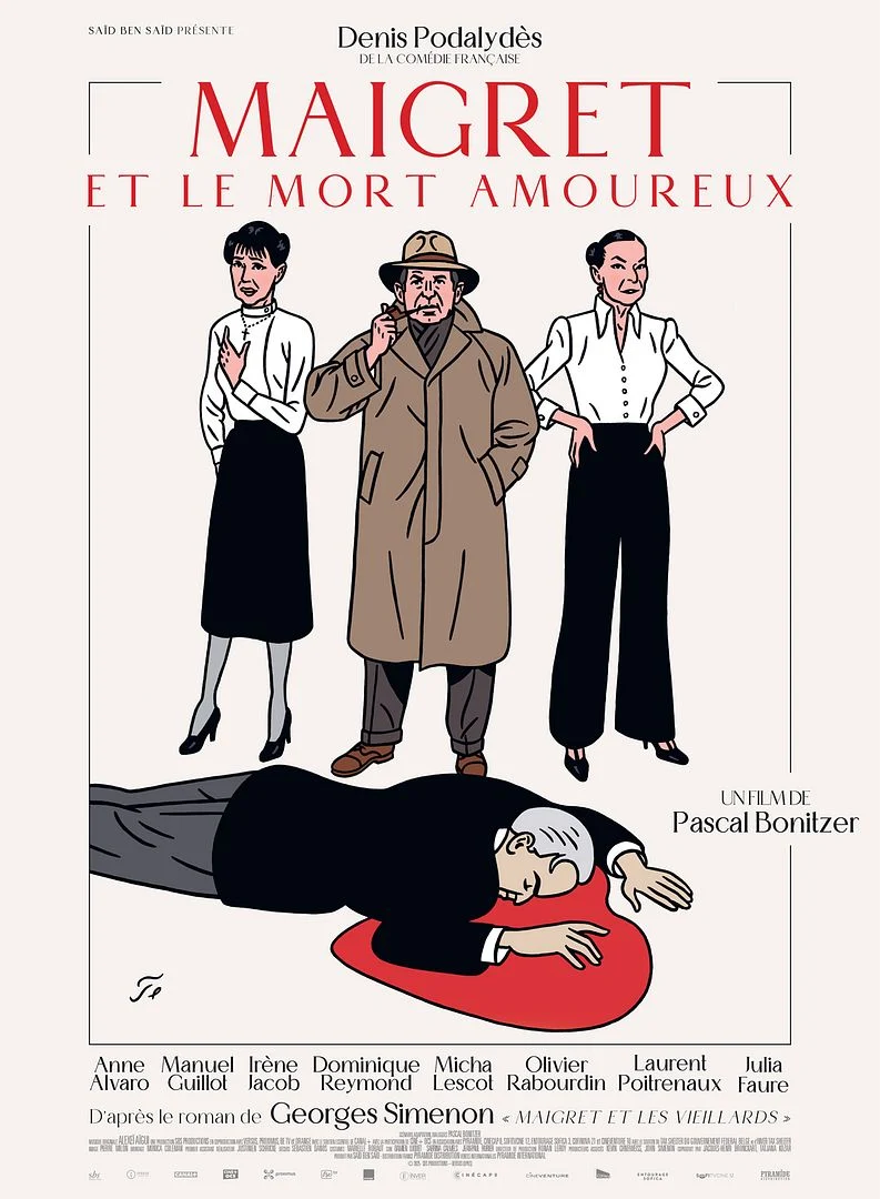 Affiche Maigret et le mort amoureux : séance ST-SME Lundi 2 Mars à 14h15 (sous-titres sourds, malentendants)